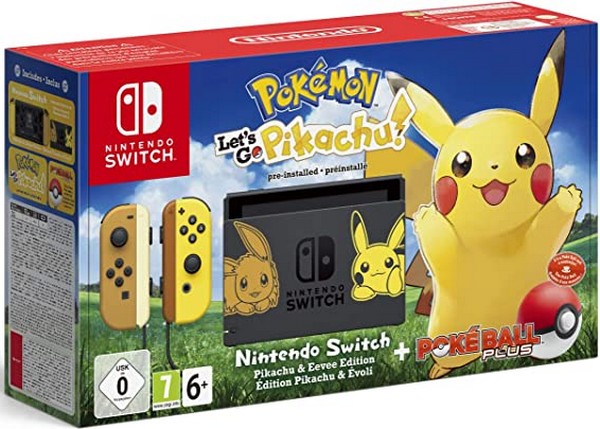 Nintendo Switch Let’s Go Pikachu