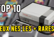 Top 10 jeux NES rares et chers